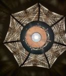 Suspension bois et fil scandinave