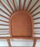 Tête de lit 1 personne en rotin