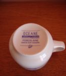 Lot de 6 tasses à café vintage en porcelaine