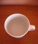 2 Grandes tasses à café ou à thé vintage en porcelaine