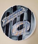 Assiette scandinave signée FAJANS