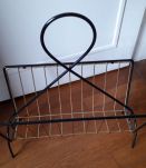 Porte-revues métallique vintage