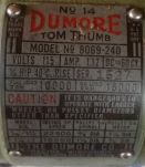 Meuleuse USA 1930-1940 DUMORE