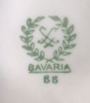 Vase porcelaine de Bavière 