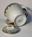 Sucrier porcelaine retro Limoges France