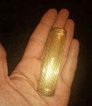 Boite, pelulier vintage en or jaune 