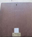 panneau de bois avec reproduction  religion 