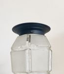 Art Deco sand glass ceiling lamp