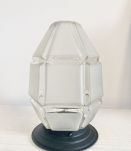 Art Deco sand glass ceiling lamp