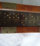 Jeu de dominos en ébène