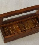 Jeu de dominos en ébène