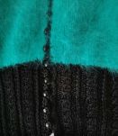 pull tricoté main en mohair