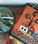 TENTURE MURALE EN LAINE "JOLIE MAISON"