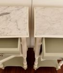 Lot 2 tables de chevet vintage