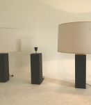 Lampe pied en bois massif (3 exemplaires)