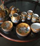 Service satsuma post45 doré or fin complet