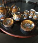 Service satsuma post45 doré or fin complet