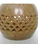 Duo photophores en pierre 