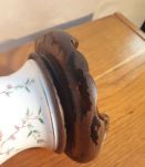 lampe asia  fleur de cerisier et papillon    superbe abatjou