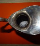 POT A LAIT / CREME EN METAL ARGENTE