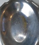 Légumier - plat  métal argenté