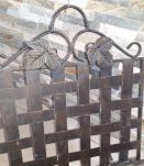 Porte-revue fer forgé pliable