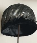 Chapeau cloche à plumes des années 30