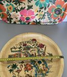 Plateau bambou Florida  vintage 