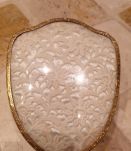 Miroir et brosse années 50