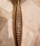 Miroir et brosse années 50