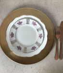 Série de 6 assiettes à dessert