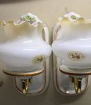 Paire appliques céramique années 80