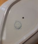 Saucière porcelaine  style anglais