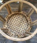 Tabouret balinais en rotin 