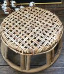 Tabouret balinais en rotin 