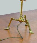 Lampe articulée tripode W.A.S Benson 1900 