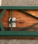  Banc pliant de Brasserie vintage
