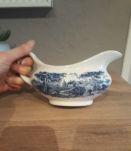 Sauciere porcelaine anglaise staffordshire