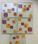 5 dessous de verre POP