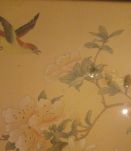 Tableau aquarelle vintage signé 