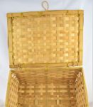 Mallette en bambou tressé 