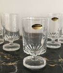 Service 12 verres vintage CRISTAL D’ARQUES modèle ÉLYSÉE 