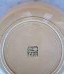 Superbe plat creux "Faïencerie Nouvelle de Provence Aubagne 