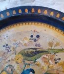 Plateau metal peruches.