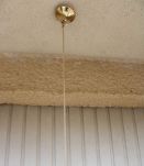 Suspension luminaire années 60