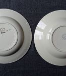 Lot 6 assiettes anciennes Badonviller