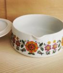 Caquelon casserole Royal porcelaine de luxe vintage