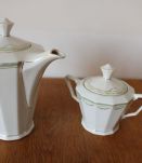 Cafetière et sucrier porcelaine d'Allemagne années 60/70