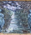 Toile décorative peinte