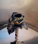 bougeoir art nouveau bronze  1900  ,  24x13cm   typique de c